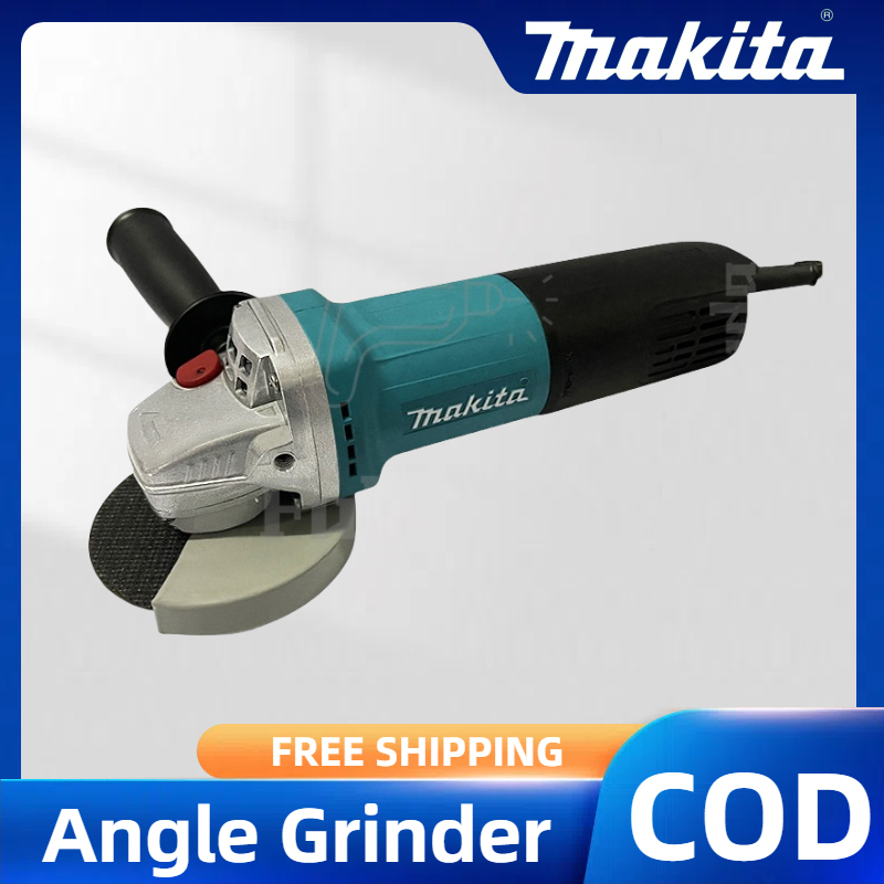Makita Electric Hand Angle Grinder Electric Power Tool Blue Green ...