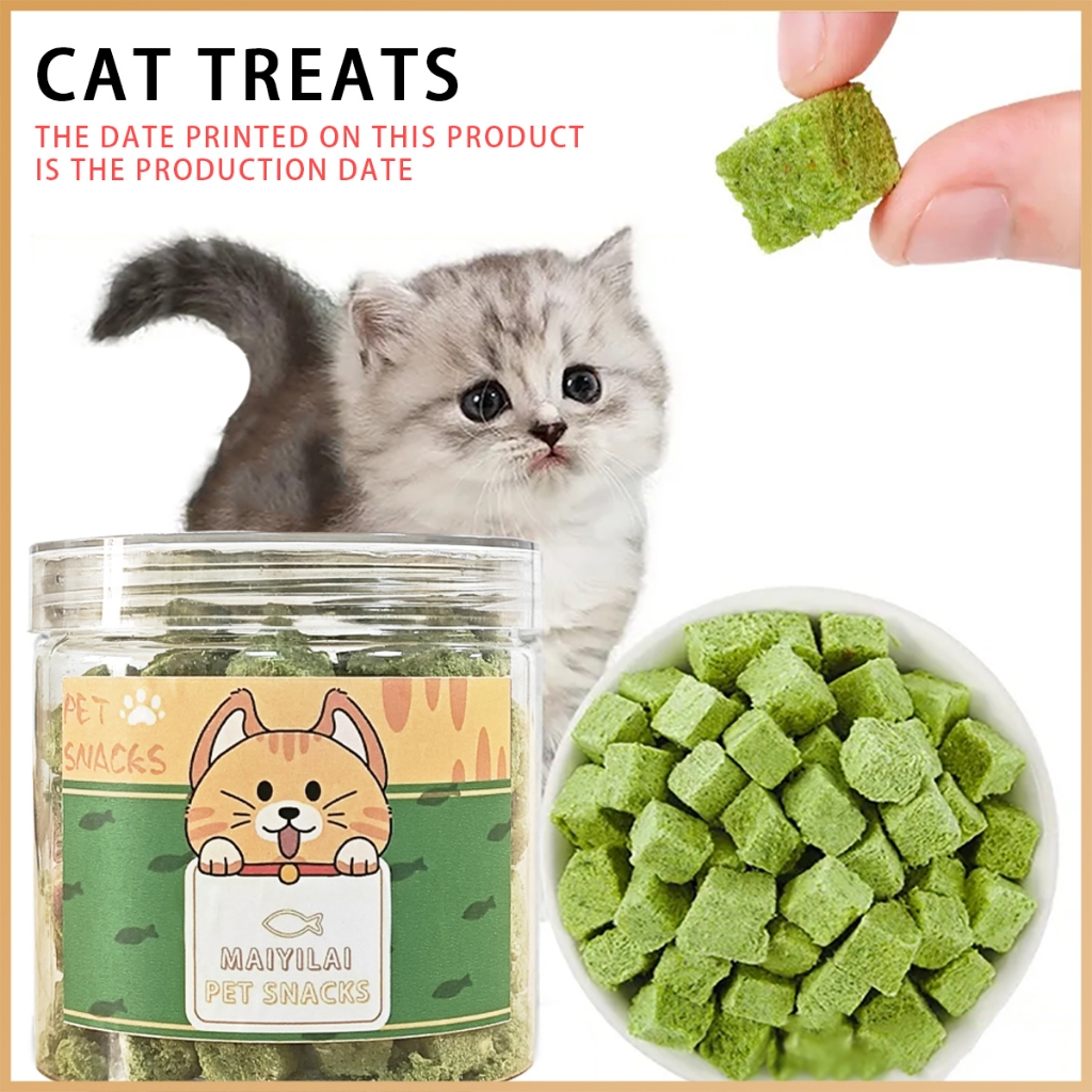 Cat Food Cat Grass Granules Freeze Dried cat treat Cat Snack Tooth