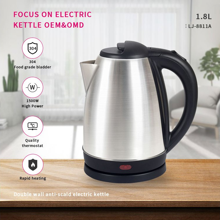 GTZU 2L Kettles Wireless Electric Kettle Heater Scarlett Stainless ...