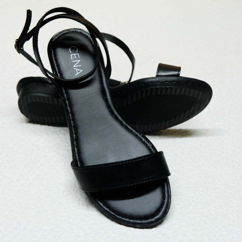 Premium Quality 1-inch Strap / X-Ankle-Strap Duty Sandals with Stitches ...