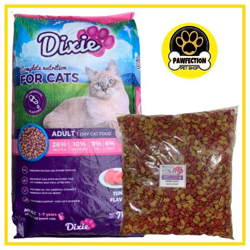 Dixie Cat food for adult cats 1-7 yrs (TUNA FLAVOR) 1KG REPACKED ...