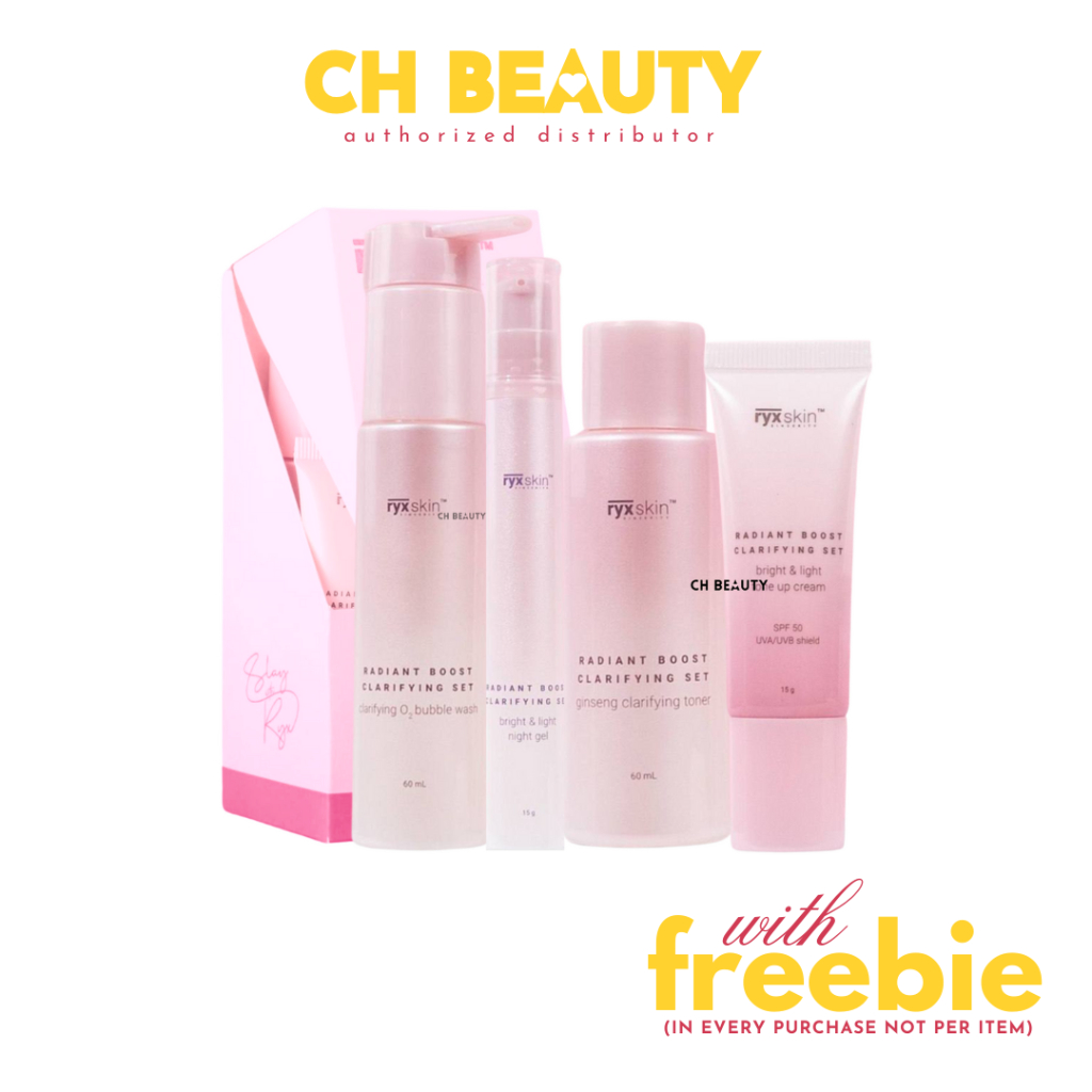 RyxSkin Sincerity Radiant Boost Clarifying Set (RYX) | Shopee Philippines