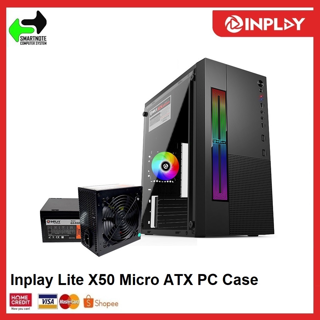 Inplay Lite X9 X50 Cpu Case Pc Case Computer Case Desktop Case M Atx