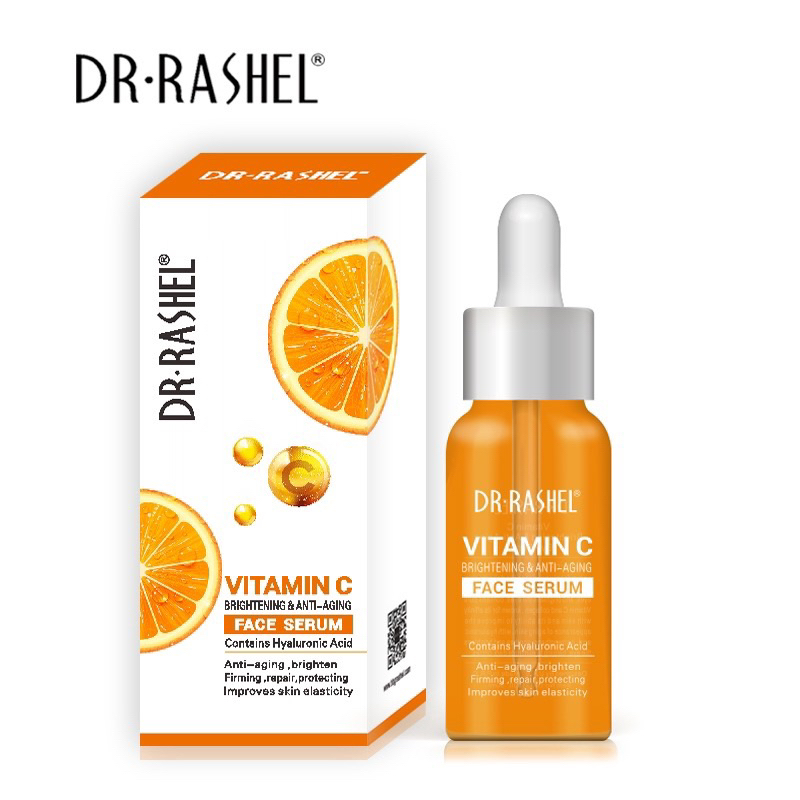 AUTHENTIC DR. RASHEL VITAMIN C BRIGHTENING & ANTI-AGING FACE SERUM DRL ...