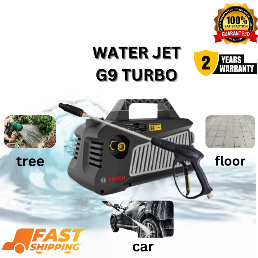 G9 Turbo Waterjet High Pressure Cleaner Water Jet Sprayer Machine Car Floor Machine Wash 7927