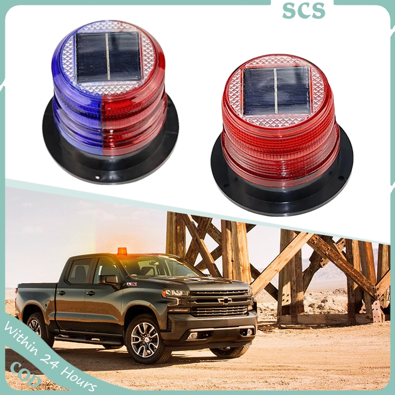 Warning light Red Blue LED Beacon Strobe Light Warning Lights with ...