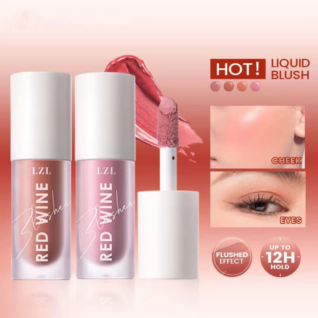 Liquid Blush Hangover Red Wine Natural Cheek Tint Blusher Matte Cream ...