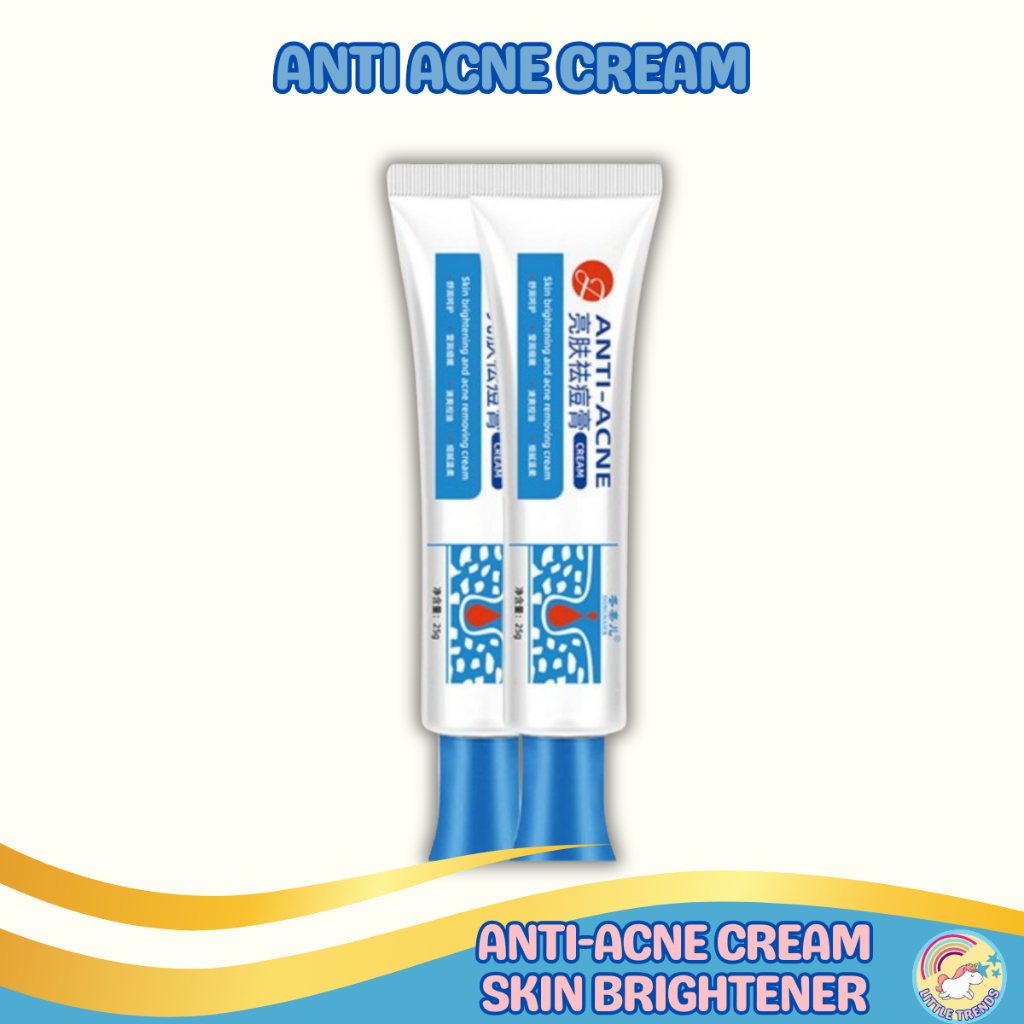 Anti-Acne Cream 25g - Brightening Skin Acne Cream | Shopee Philippines