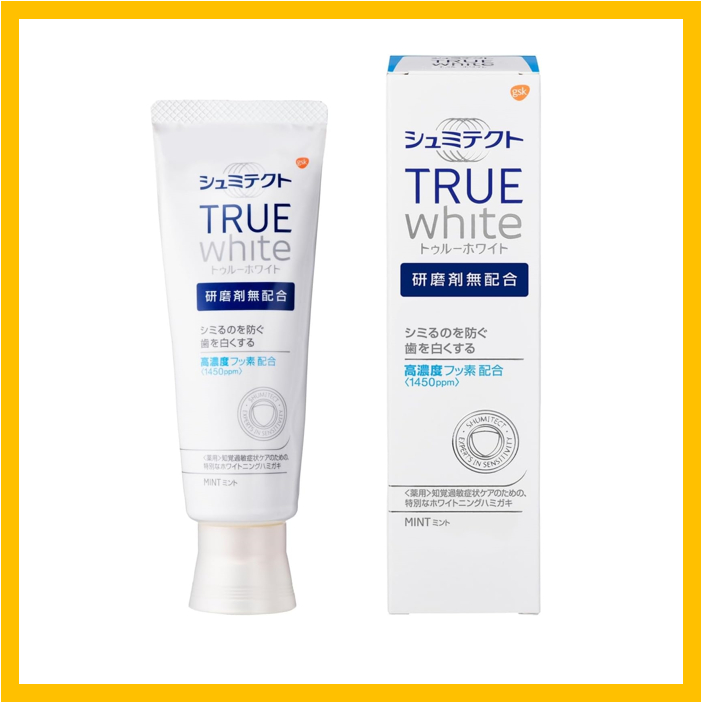 Shumitect True White [Quasi-drug] Whitening Non-abrasive toothpaste ...