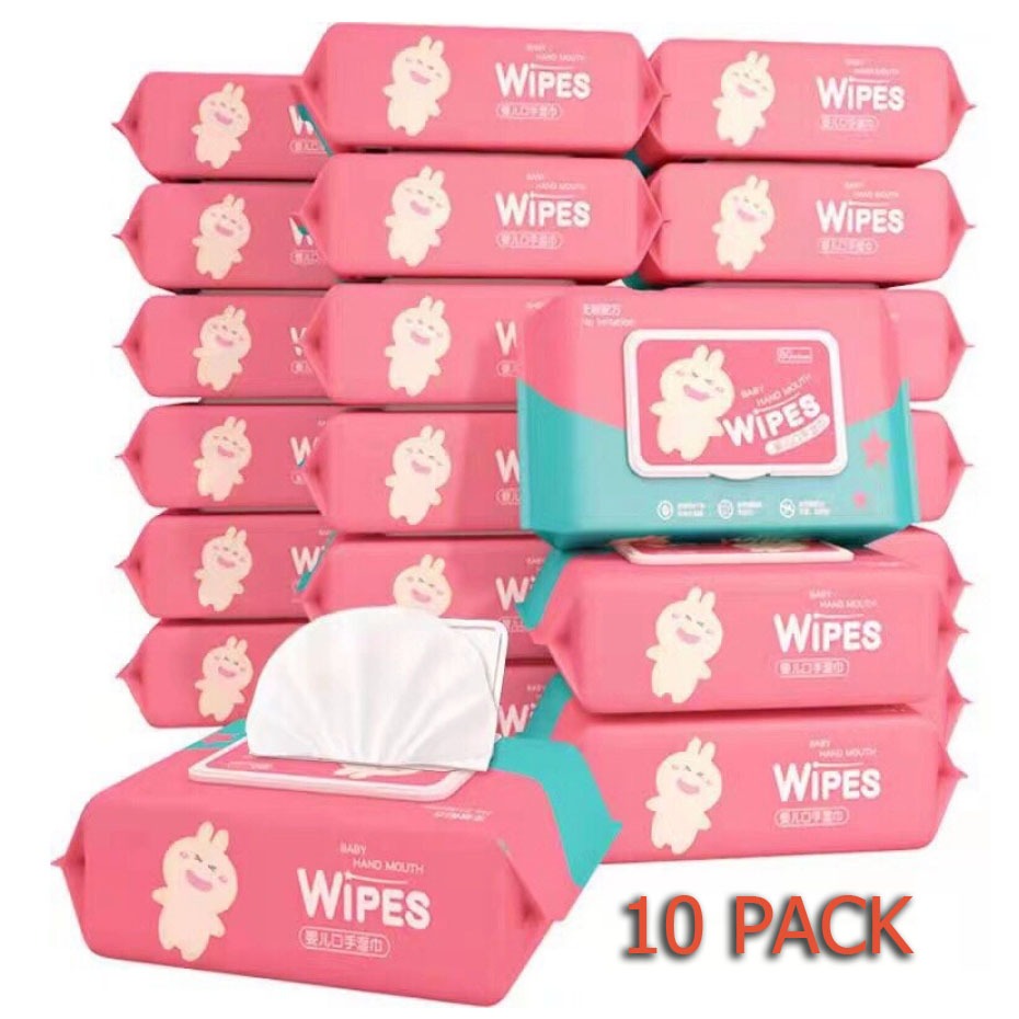 Set Of Pack Organic Baby Wipes Pcs Per Pack Water