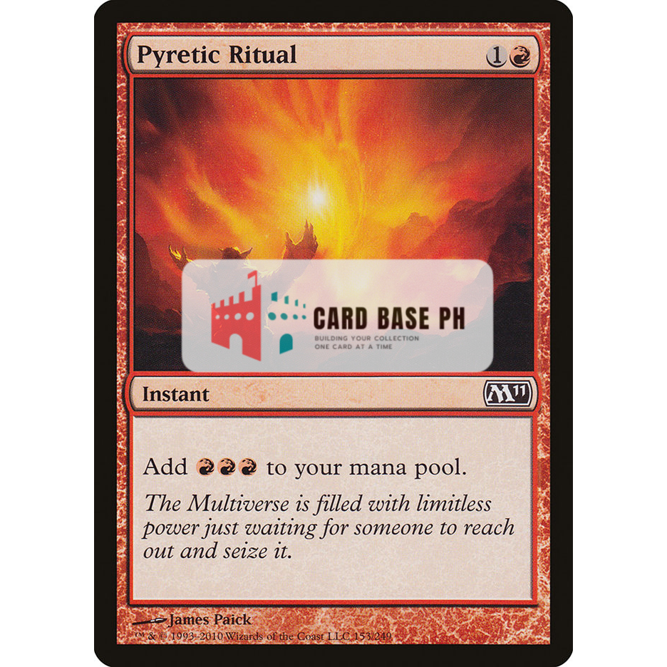 Pyretic Ritual(Lightly Played) - Magic the Gathering Trading Card ...