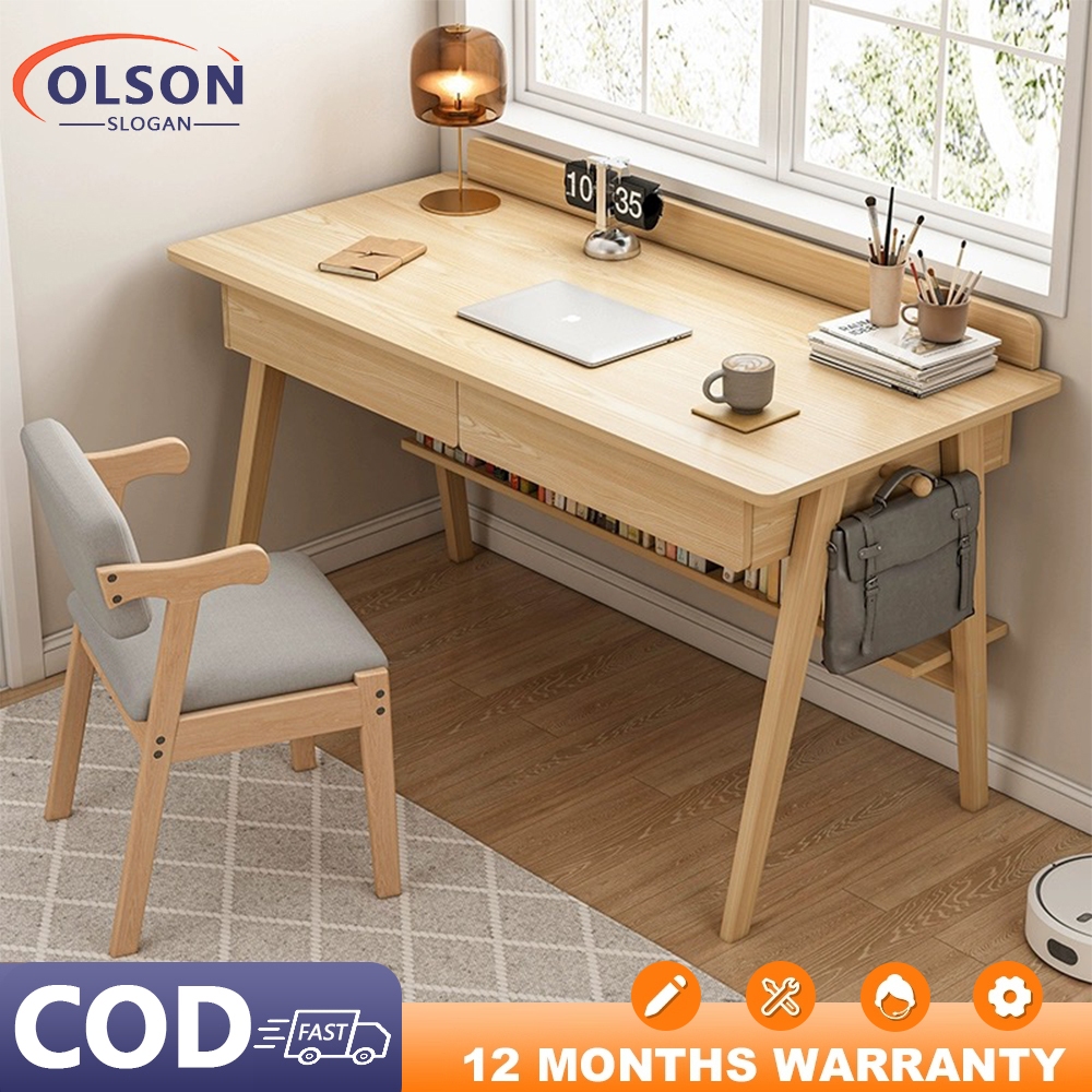 Computer Table office desk Home student study Table Furniture Wood with ...