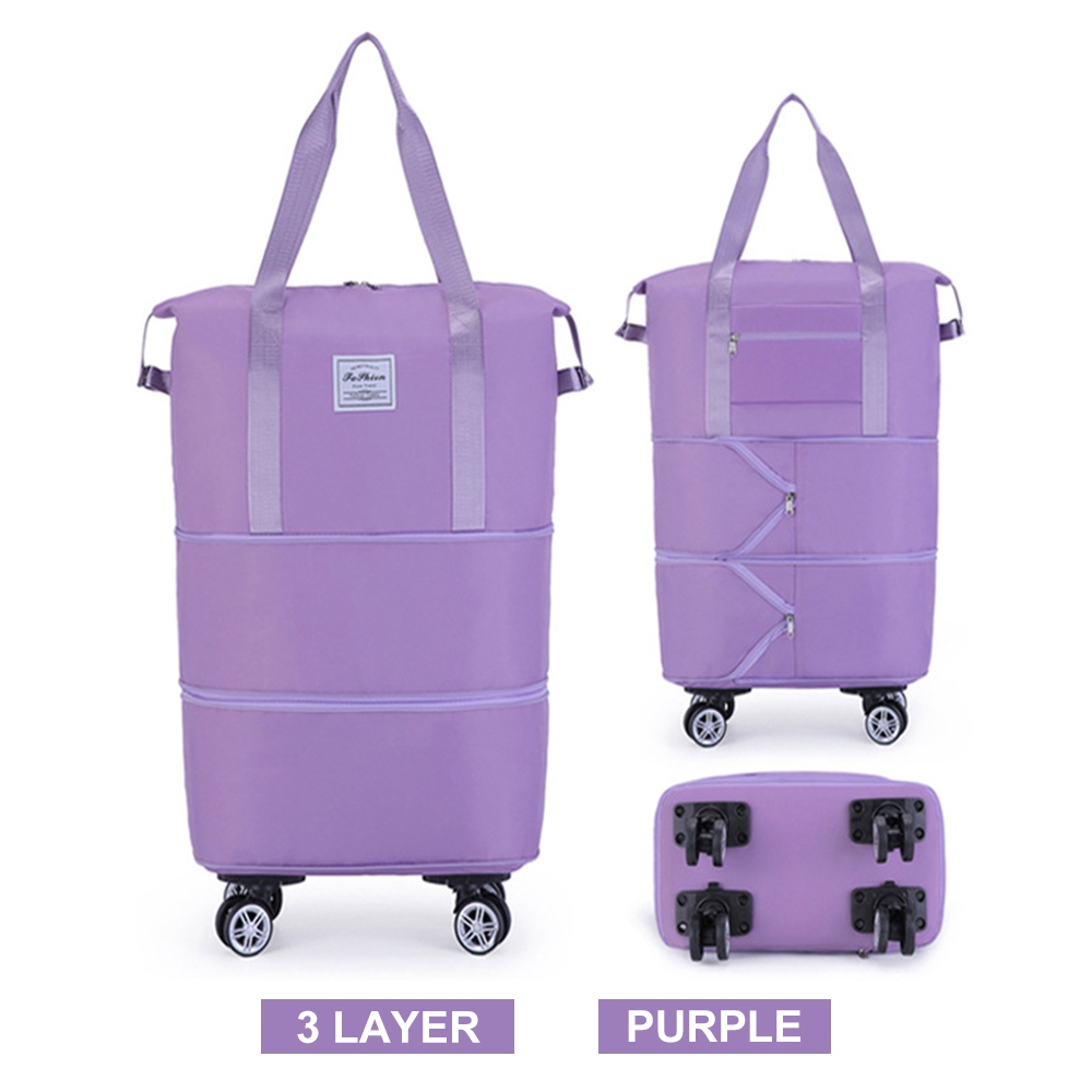 Luggage Bag Travel Bag Universal Wheel Folding Air Consignment Bag ...