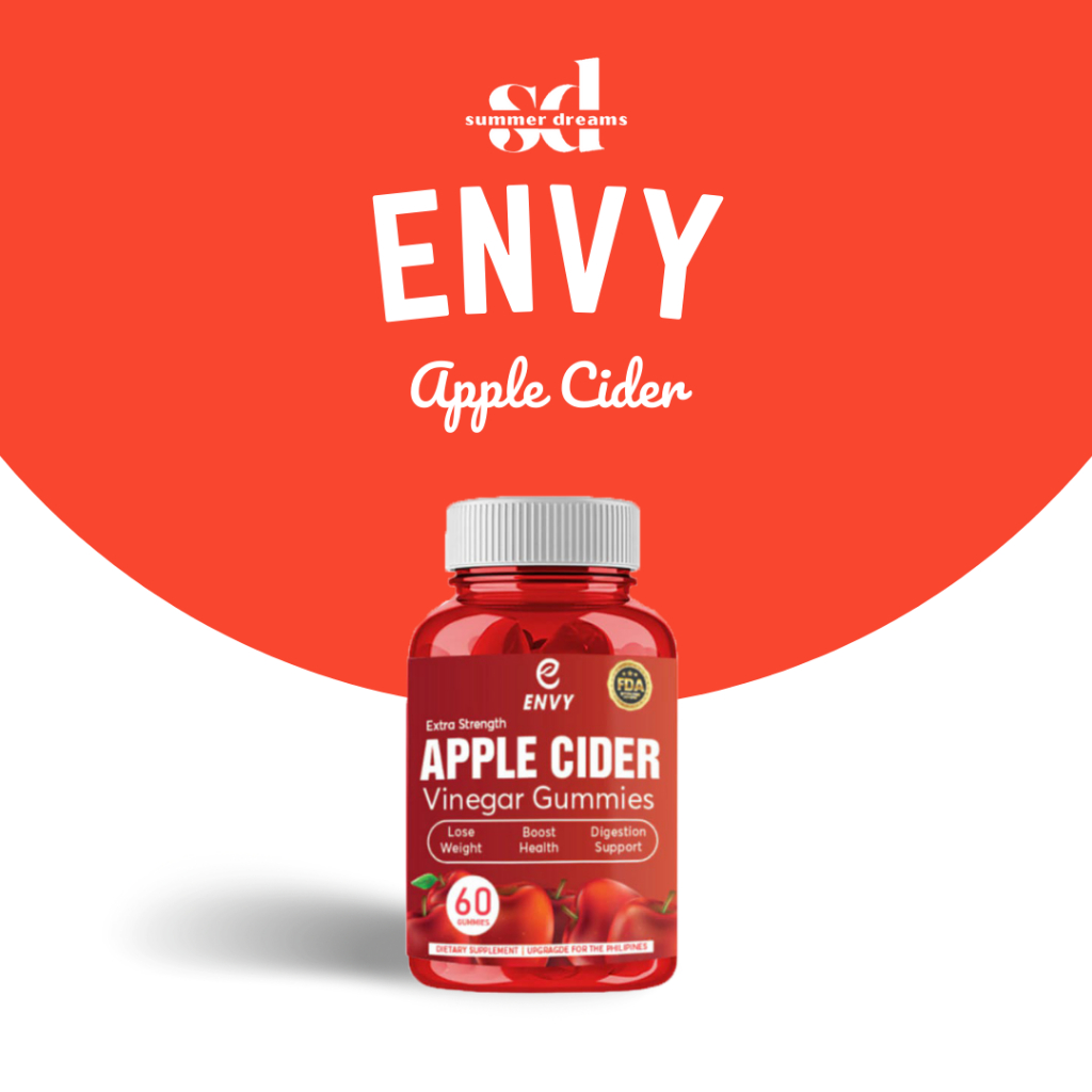 Envy Apple Cider Vinegar Gummies Shopee Philippines 9024