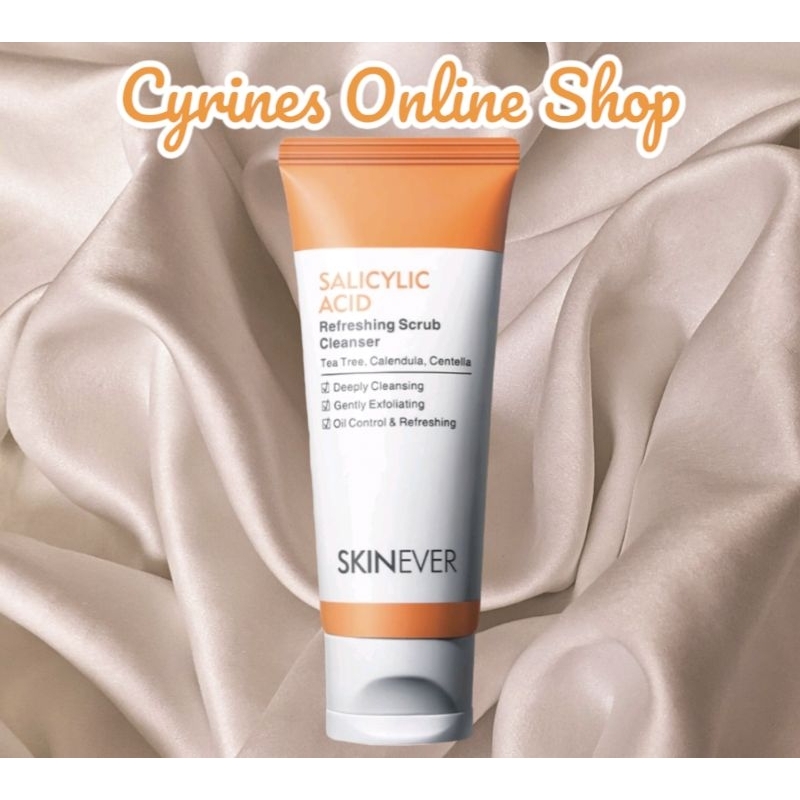 Skin Ever Salicylic Acid Facial Scrub Original Cyrines Online Shop