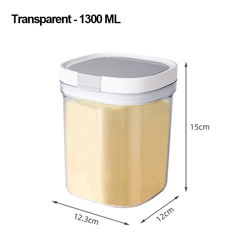 1800/1300/800ML Milk Storage Container Baby Milk Powder Airtight ...
