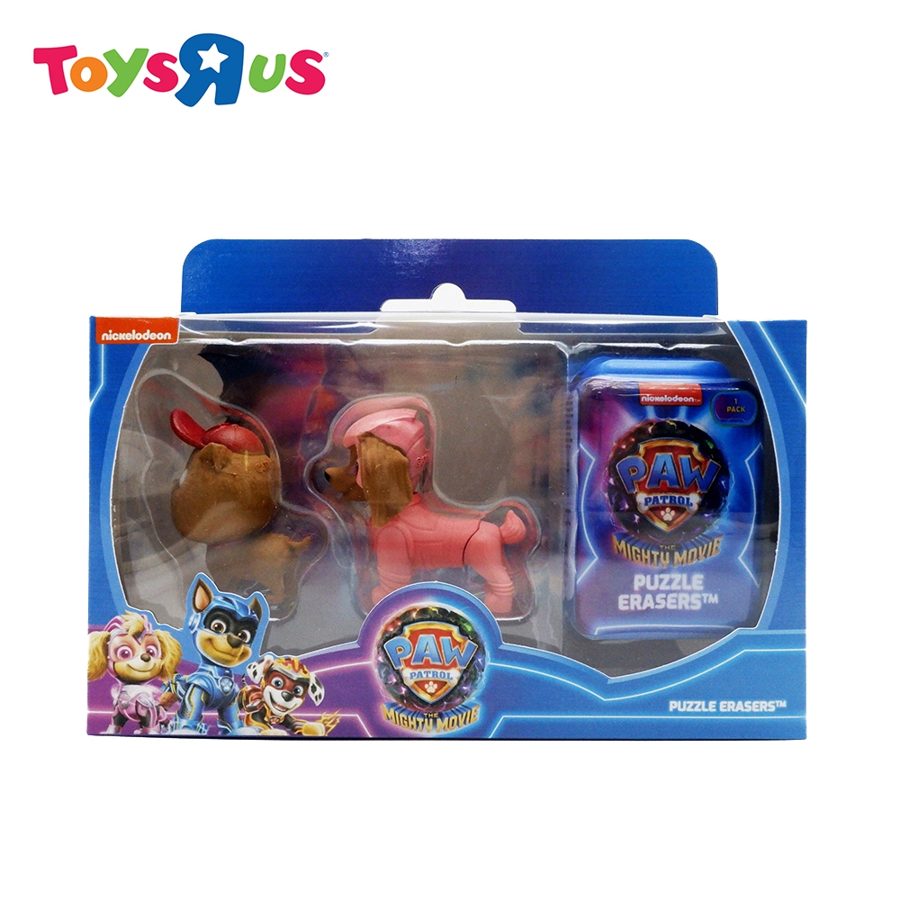 Nickelodeon Paw Patrol The Mighty Movie 3D Puzzle Erasers (Sky and Tot ...