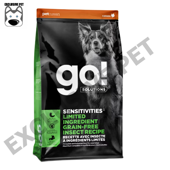 Go! Solutions Sensitivities LID Grain Free Insect Recipe Adult/Senior ...
