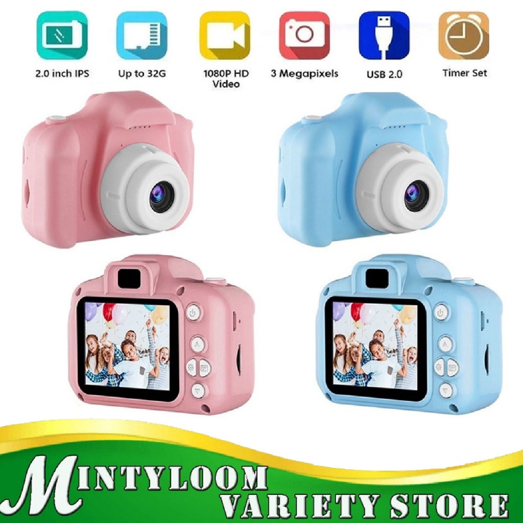 Mini Digital Camera Kids Camera Mini Digital toys HD 1080p Video ...