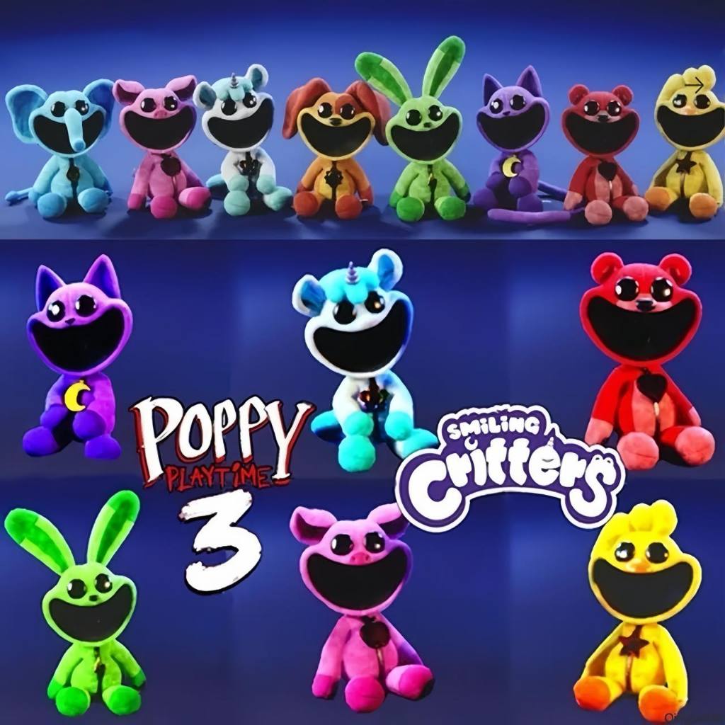 JLT Poppy playtime 3 smilling critters stuff toys party gifts | Shopee ...