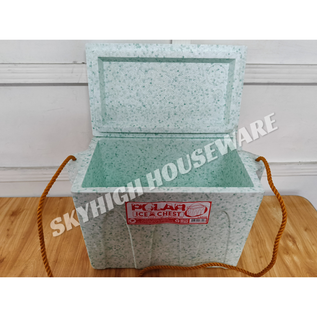 STYROBOX STYRO BOX PICNIC BOX ICE CHEST ICE BOX COOLER Styrofoam  Box #103(LARGE)