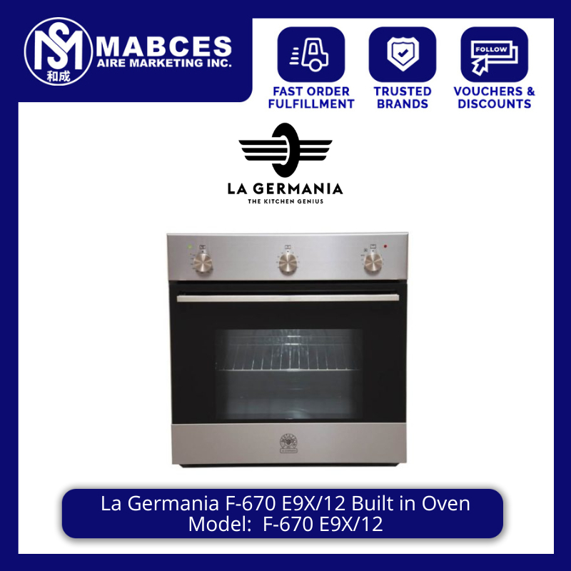 La Germania F-670 E9X/12 Built in Oven | Shopee Philippines