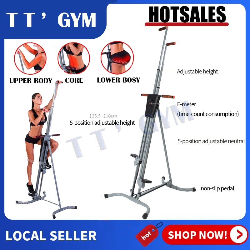 Gym master vertical climber machine hotsell