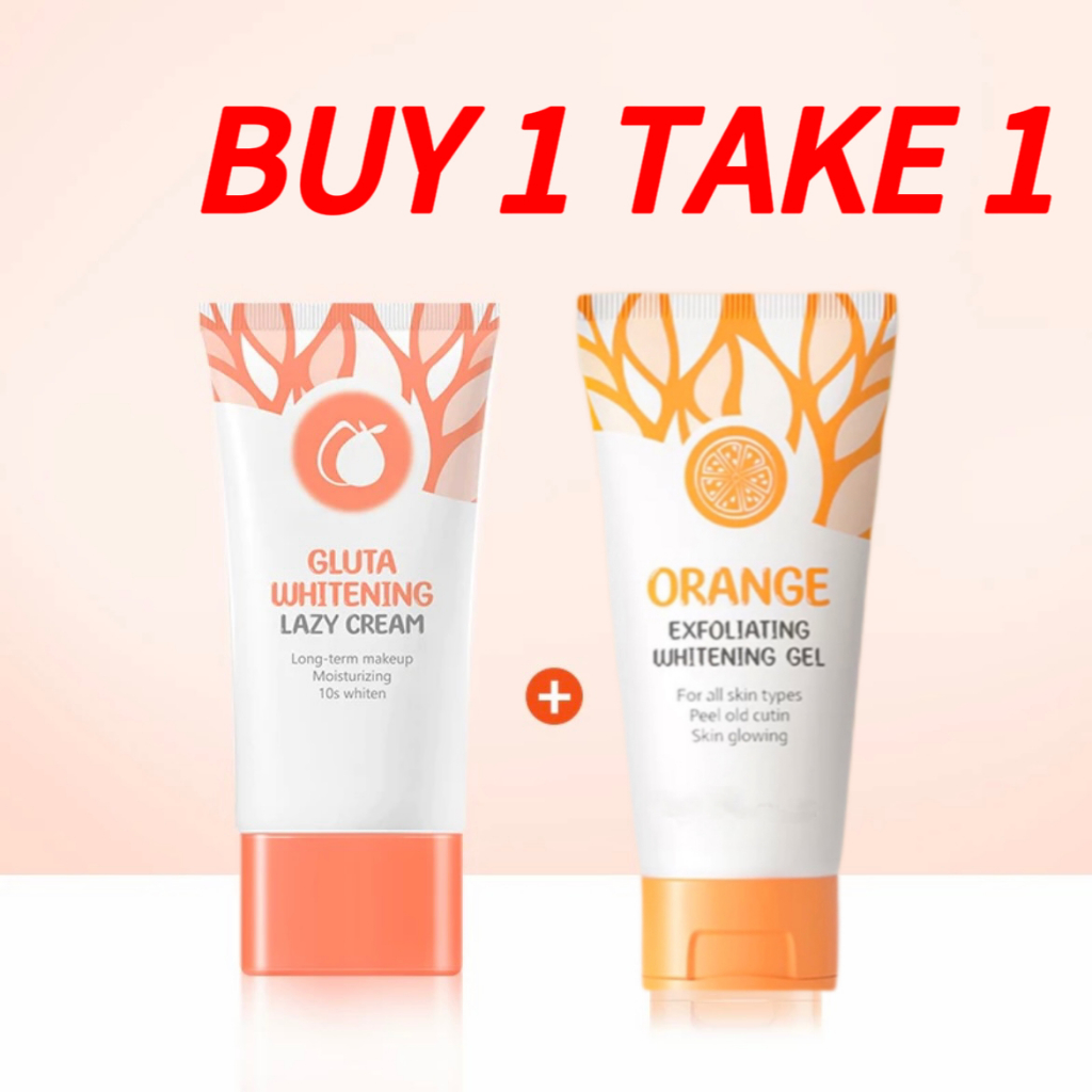 Buy 1 Take 1 GML ORANGE Classic Version Exfoliating Whitening Gel 50g ...