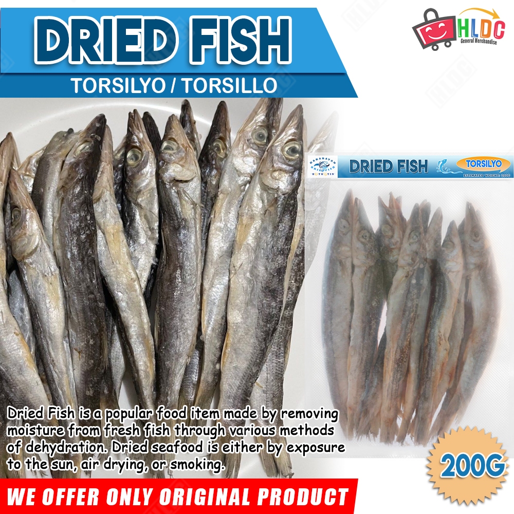 Dried Fish TORSILLO/TORSILYO Dried Torsillo fish Barracuda ( 200g/400g ...