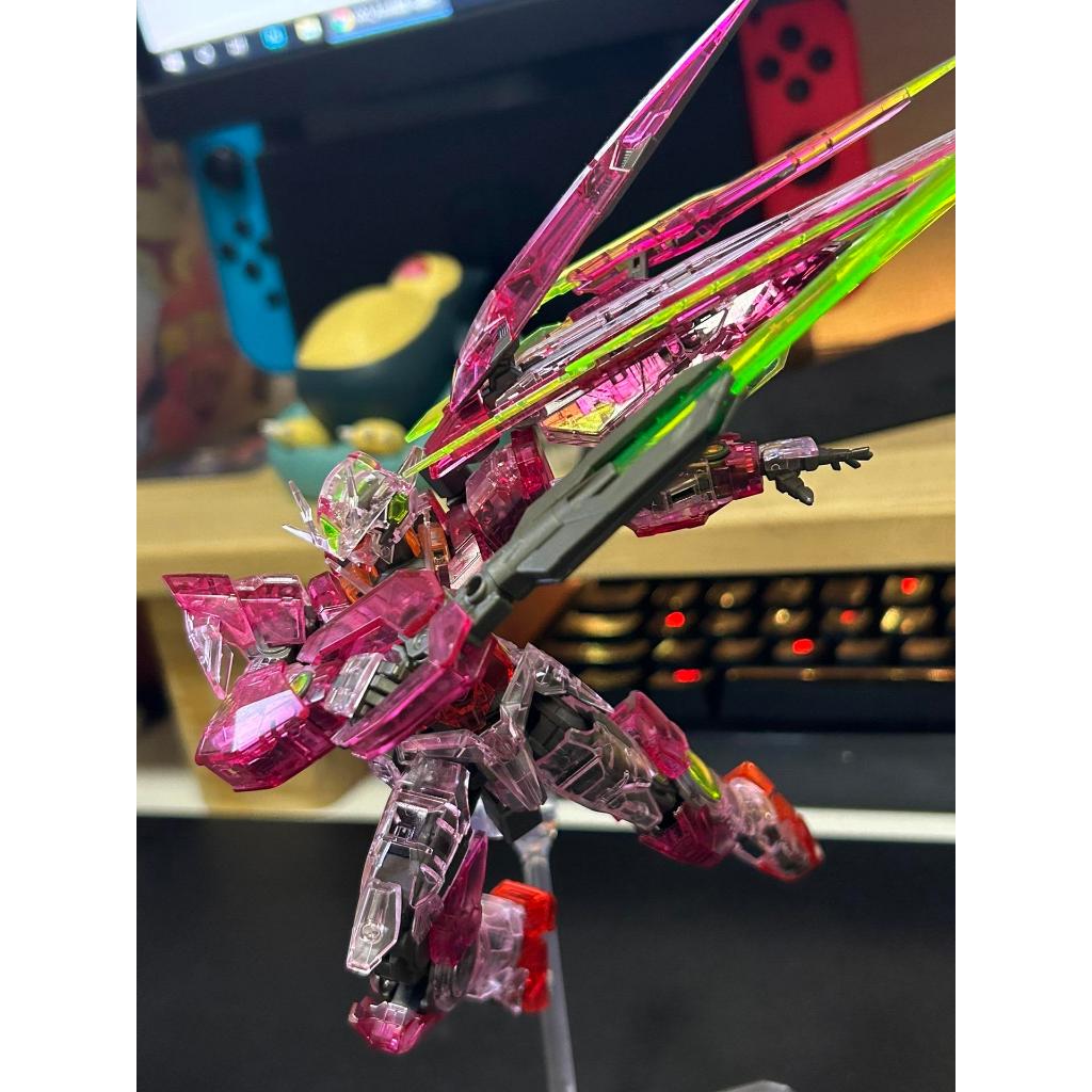 Bandai PB LIMITE RG 1/144 00 Qant Gundam Trans-AM Clear | Shopee ...