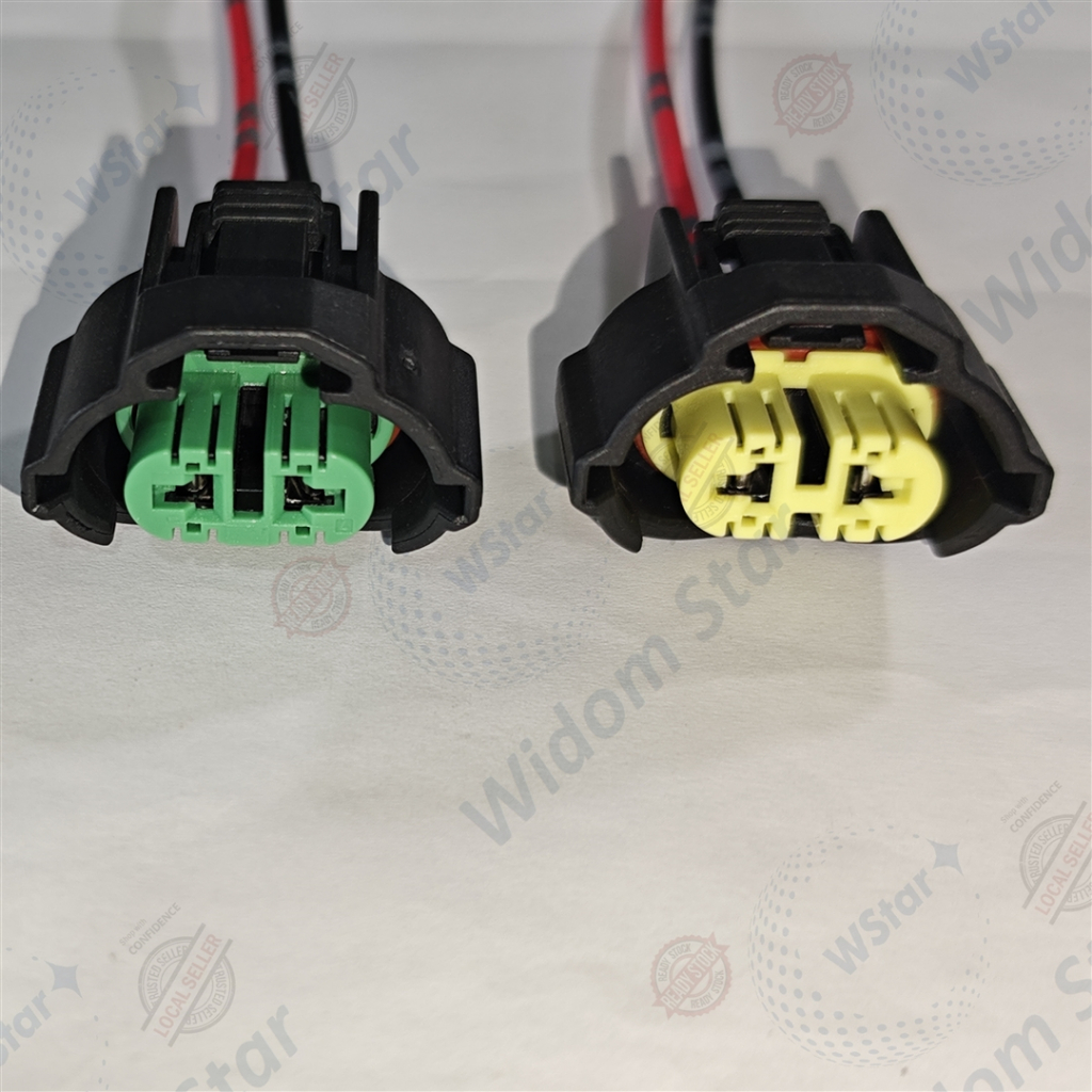 Fog lamp socket plug auto 2 Pin way lamp connector for Cars | Shopee ...