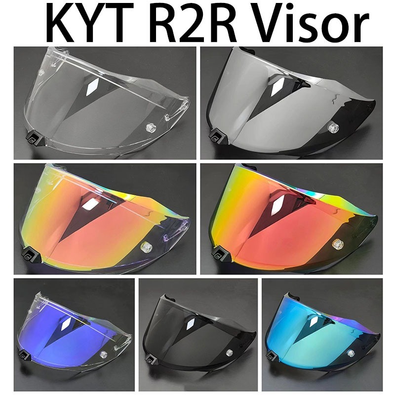 KYT R2R Helmet Visor Lens Day Night Universal | Shopee Philippines