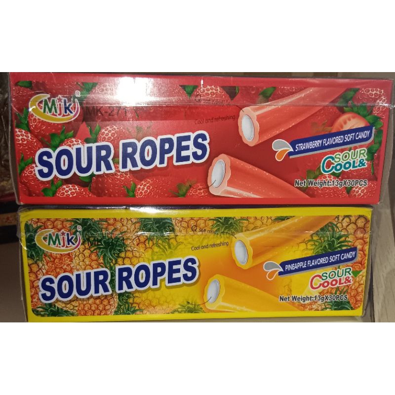 Sour Ropes mix flavours by 30 pcs | Shopee Philippines