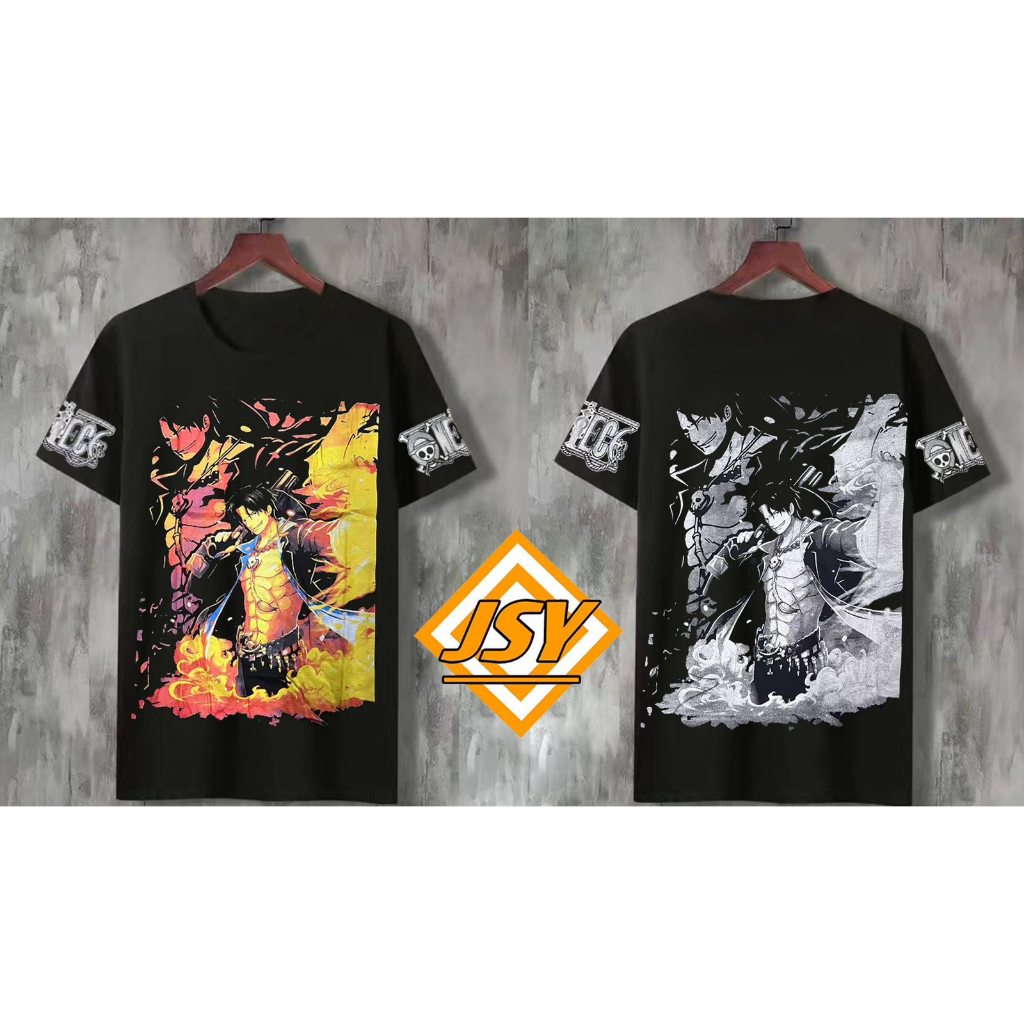 10 design Tees Anime back to back design T shirt