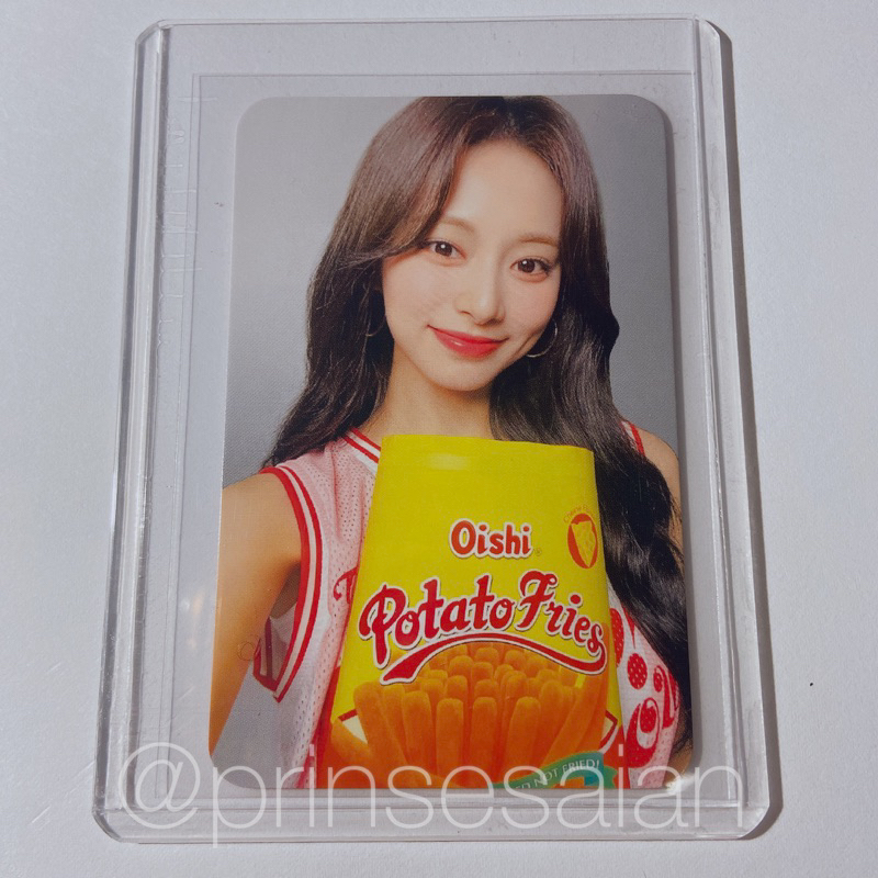 Twice X Oishi Owow Snacktacular Pc Photocards With Toploader Shopee