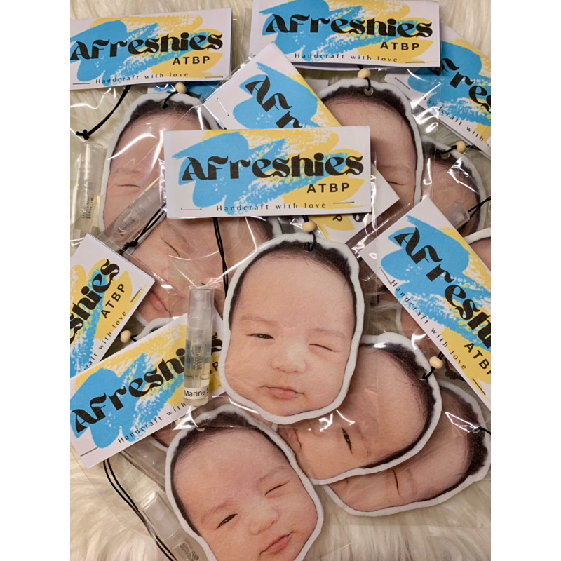 Customize air freshener hanging car freshener personalize shopee