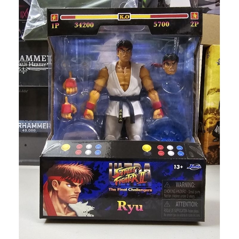Jada Toys Ryu (Street Fighter II) | Shopee Philippines