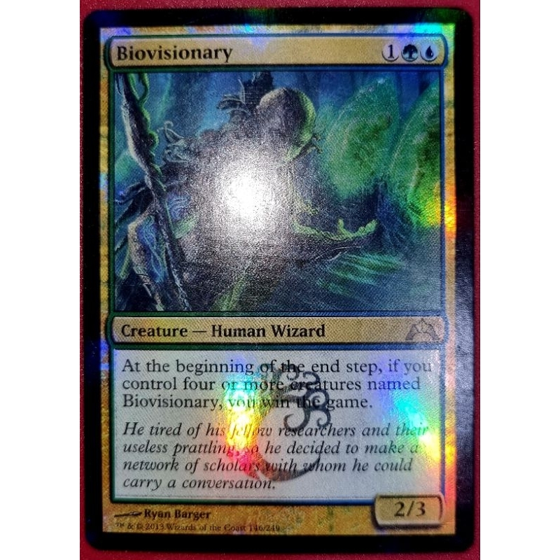 MTG Biovisionary GTC (FOIL) | Shopee Philippines