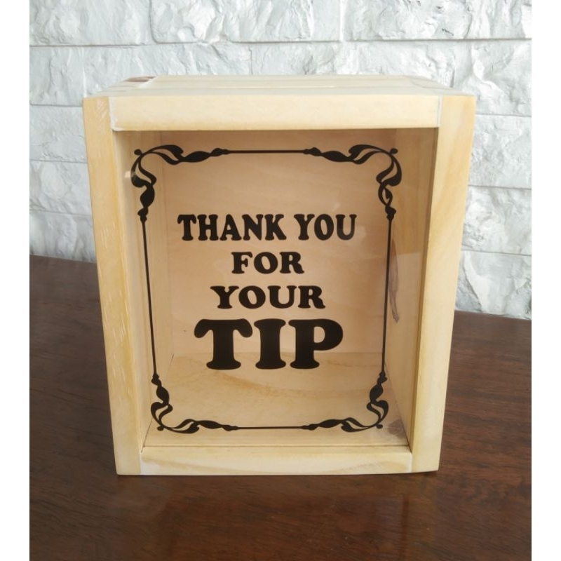 TIP BOX/06/LOCAL MADE/USE FOR ALL KINDS OF SHOP AND RESTAURANTS ...