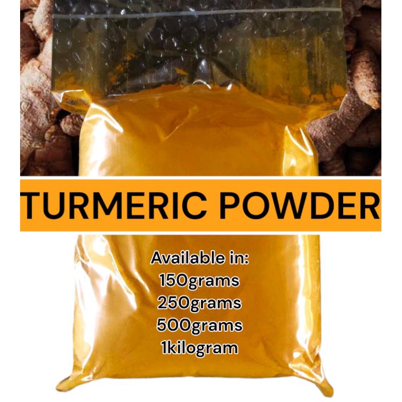 150g/ 250g/ 500g/ 1kg TURMERIC POWDER (pure, no added sugar) | Shopee ...