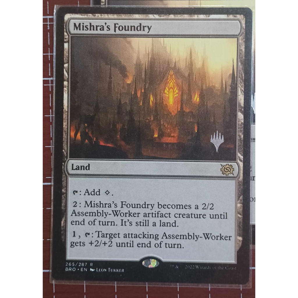 Mishra's Foundry - Promo Pack: The Brothers' War (PPBRO) Magic The ...