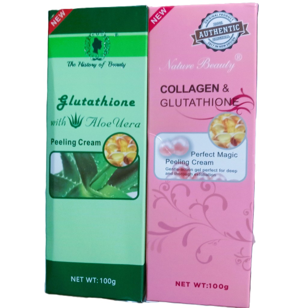 (2N1)Gluthathione w/ aloe Vera @ glutathione & Collagen 100g | Shopee ...