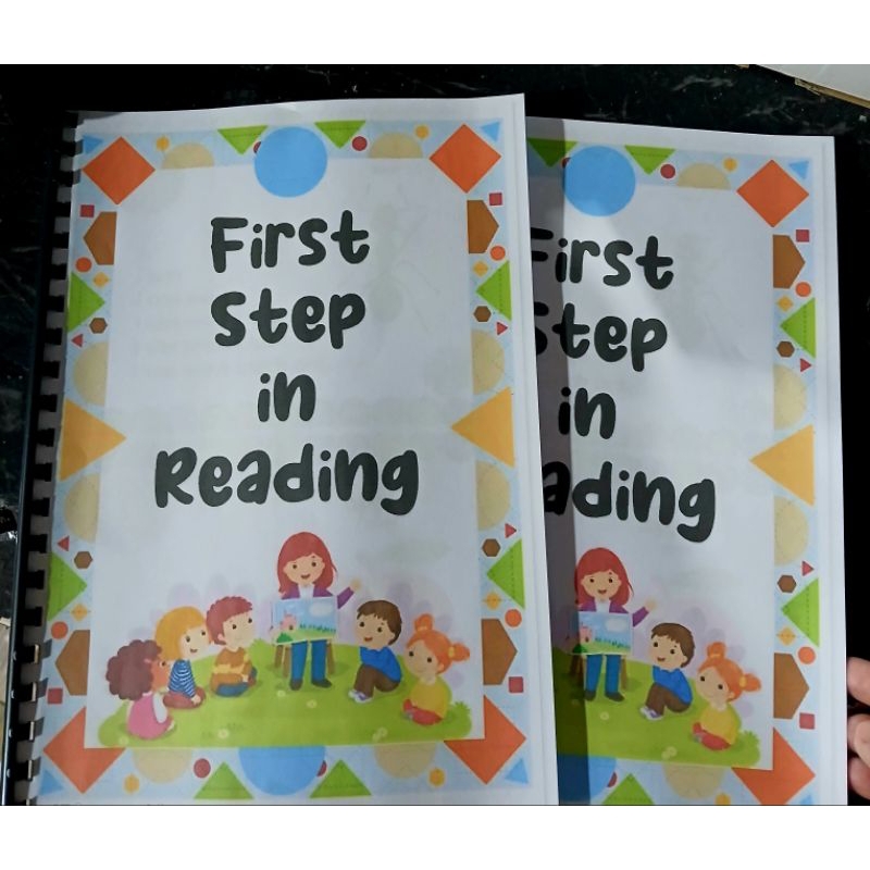 FIRST STEP IN READING ENGLISH/GABAY PAGBASA FOR BEGINNERS A4 SIZE ...