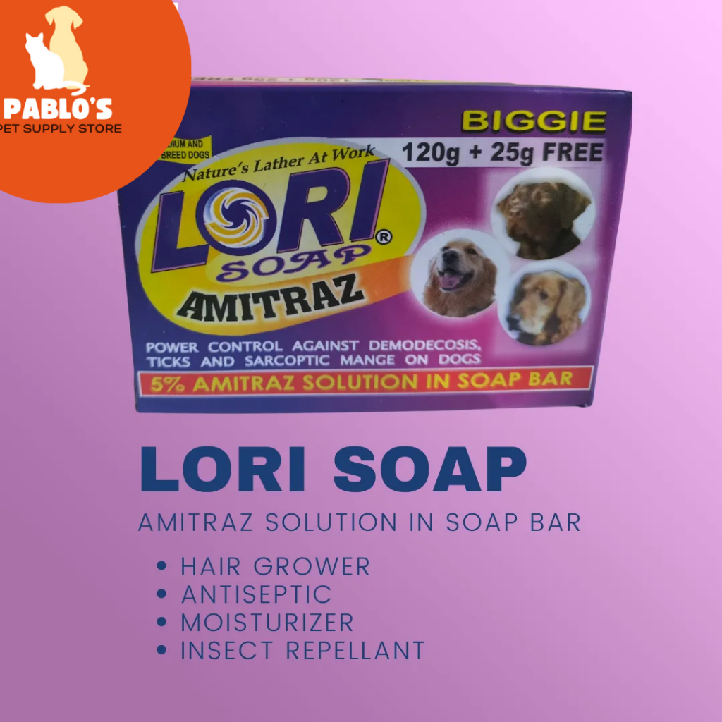 Lori soap for dog anti tick anti fungal anti bacterial hypo alergenic 5 variants 100 120g Shopee Philippines