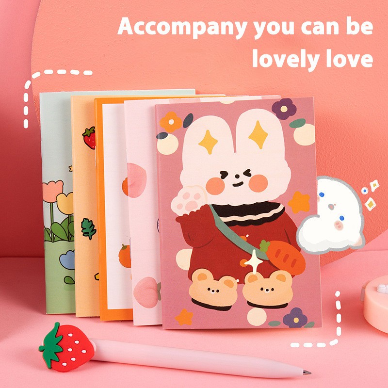 Cute Little Book Office Supplies Notepad Student Stationery Portable ...