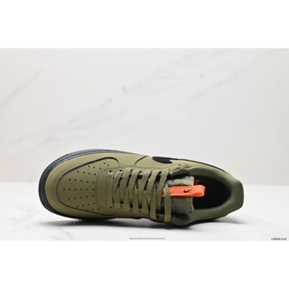 Nike Air Force 1 Low Dark green Casual Sneakers Basketball Shoes ...