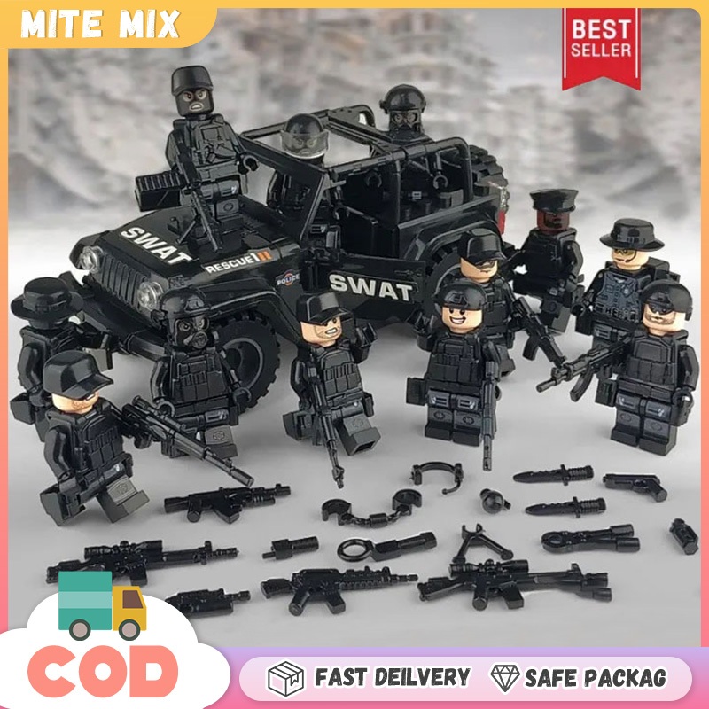 Lego swat jeep hotsell