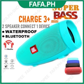 Charge 3 Big Outdoor Music Boombox Wireless Bluetooth Speaker W ...