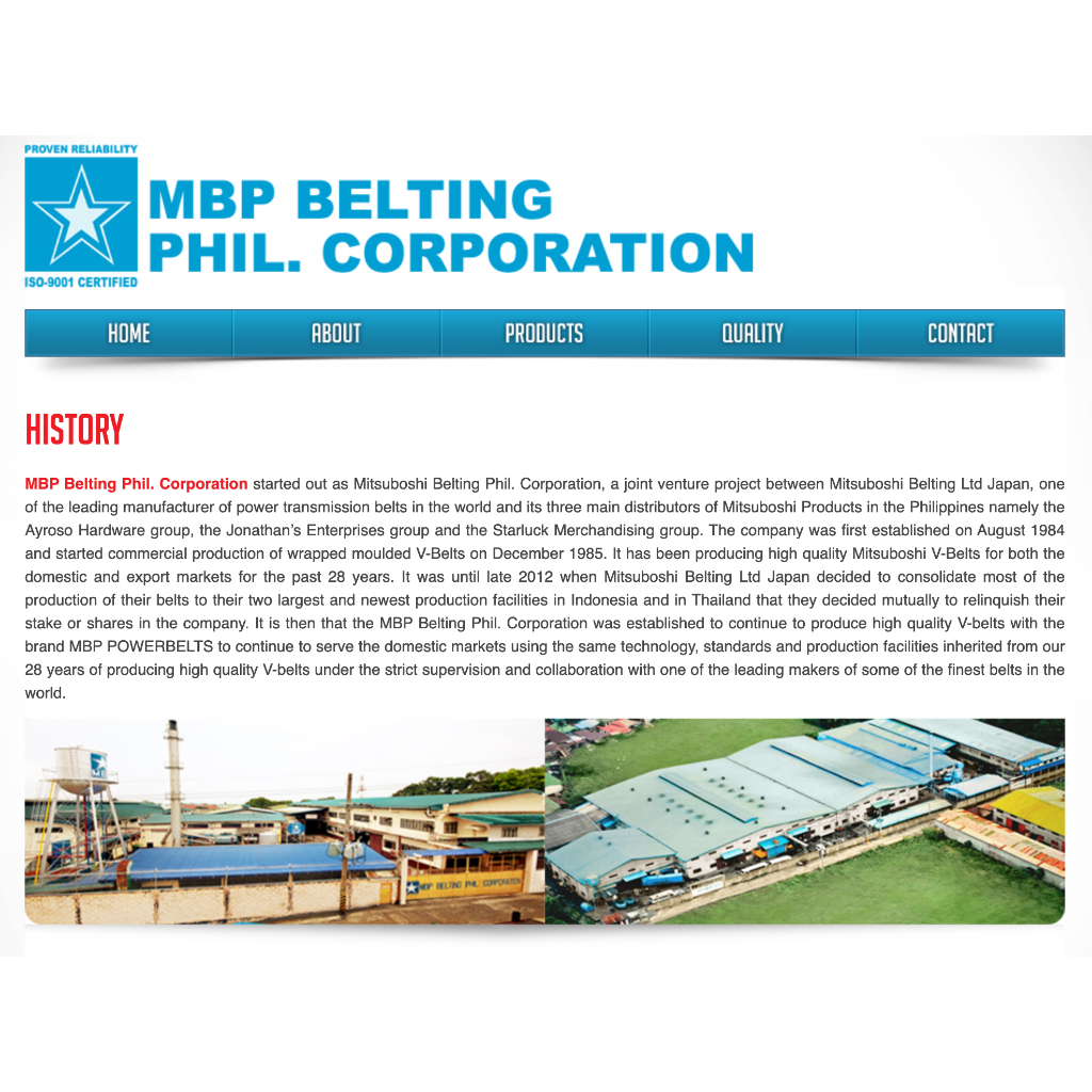 FAN BELT MITSUBOSHI MBP 9.5x1100 9.5 x 1100 V belt V-belt pambelt pam ...