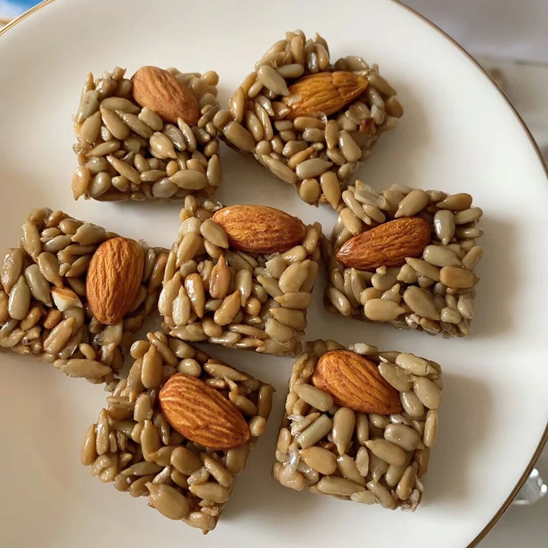 Nutty Crisp Sunflower Seed Biscuits: Low Fat, Individually Wrapped ...